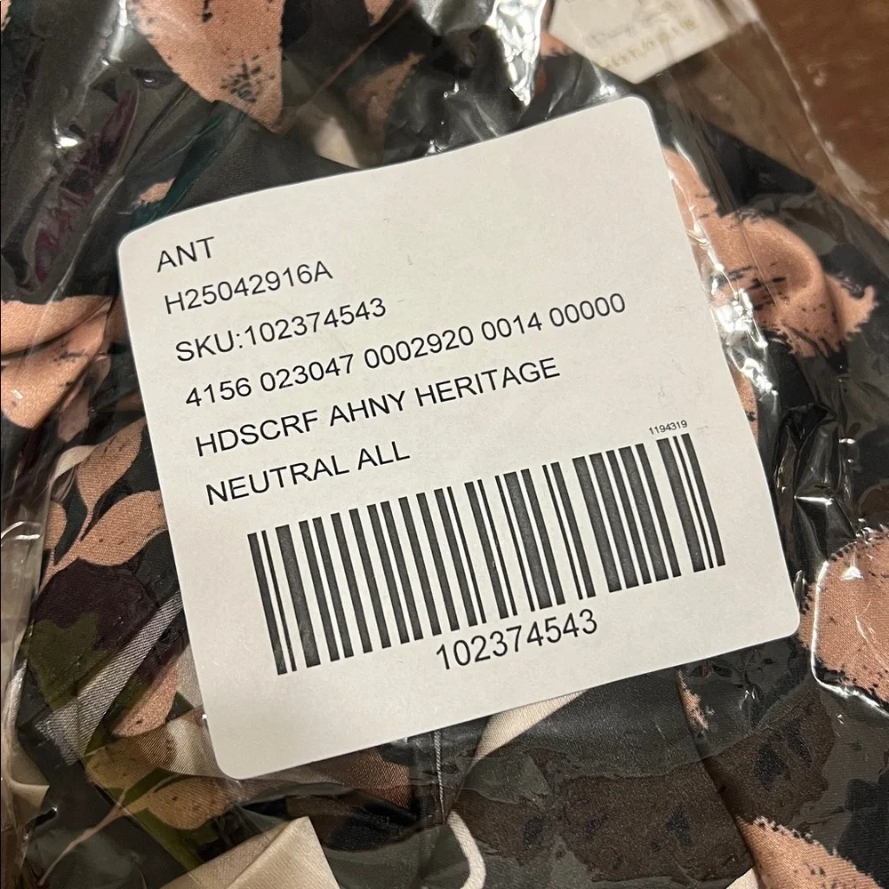 ANTHROPOLOGIE Printed hair scarves